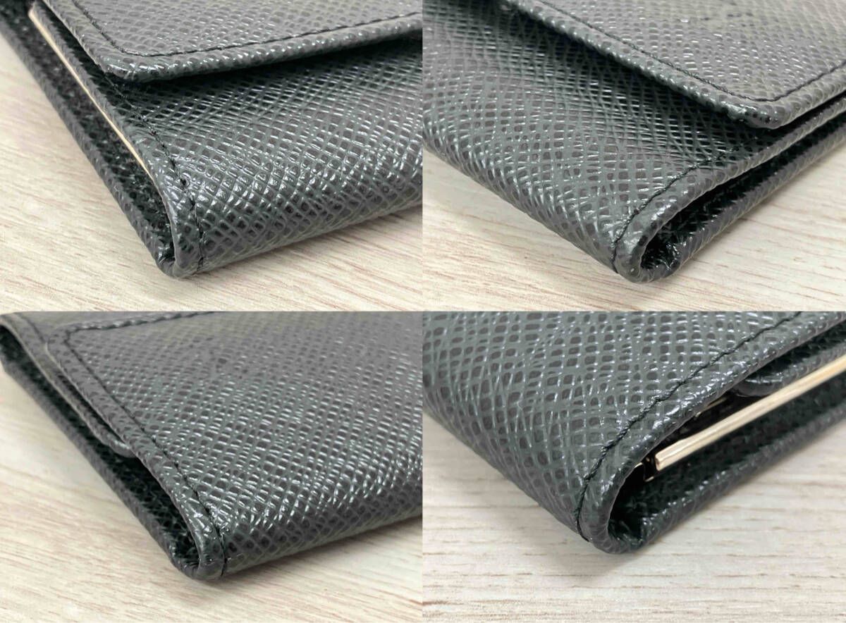 未使用級 定価3万超え⭐️ルイヴィトン タイガ ミュルティクレ6 キーケース 黒 LOUIS VUITTON タイガ ミュルティクレ6 M30500 6連キーケース ブラック