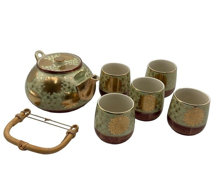 九谷焼 洋山作 茶器 茶道具