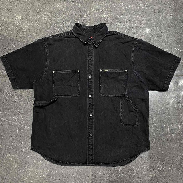 Supreme 25ss Loose Fit S/S Denim Painter Shirt Size-L