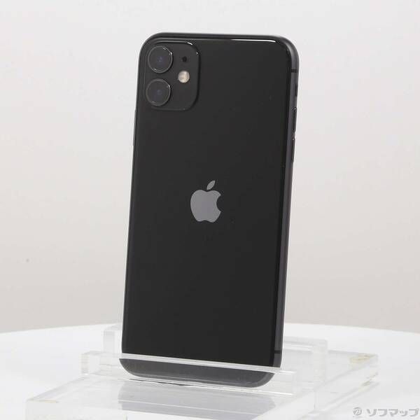 中古品〕 iPhone11 64GB ブラック MHDA3J／A SIMフリー スマホ