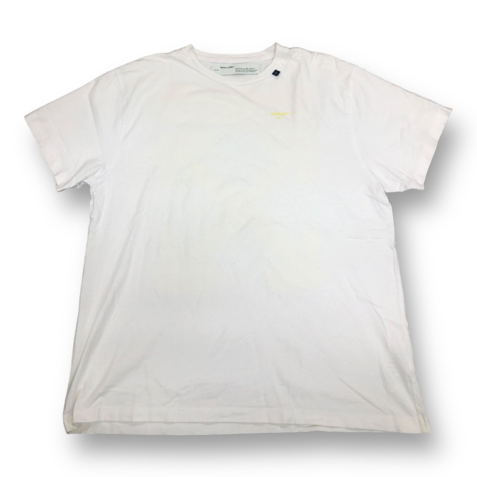 OFF-WHITE 19AW Acrylic Arrows S/S Over Tee アクリルアロー オーバー  