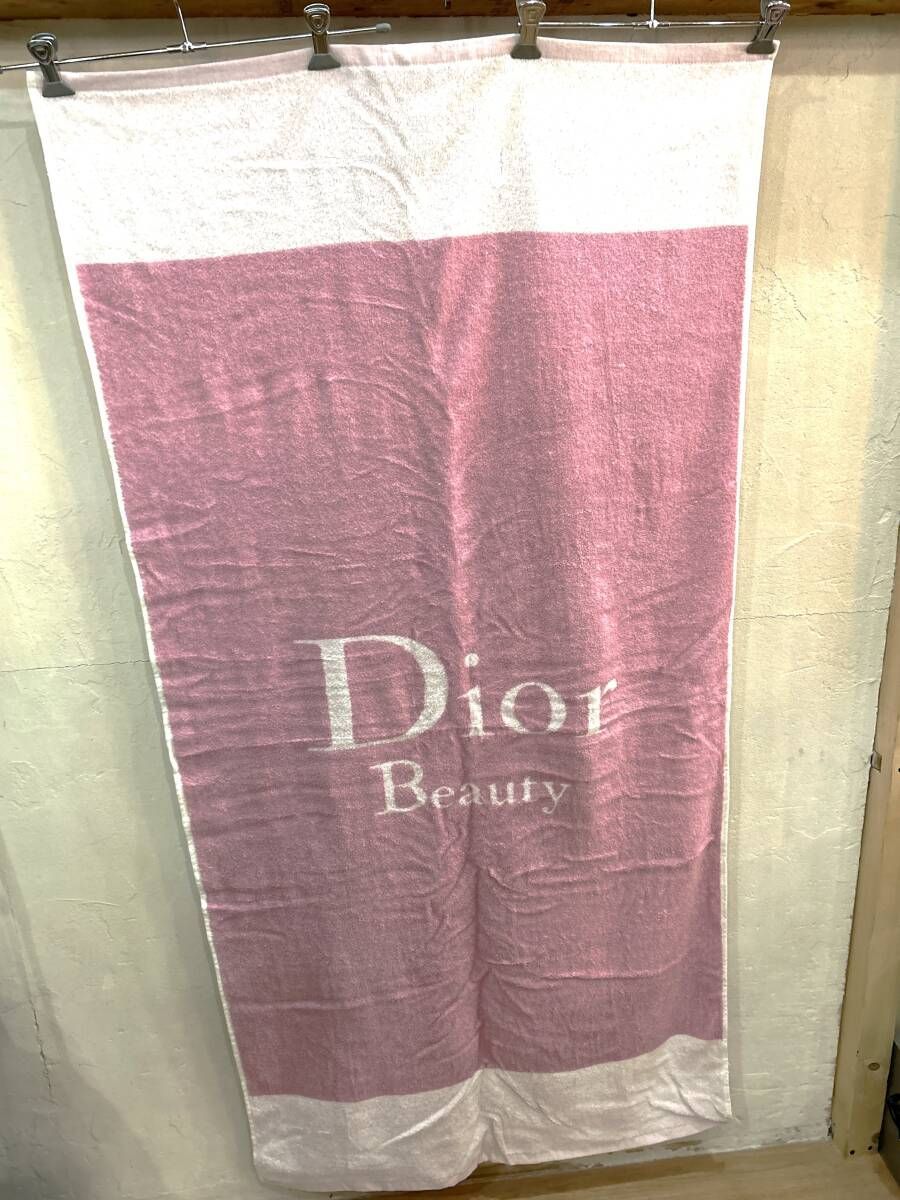 美品 Dior / ディオール ビューティー ビーチマット ビーチタオル 大判
