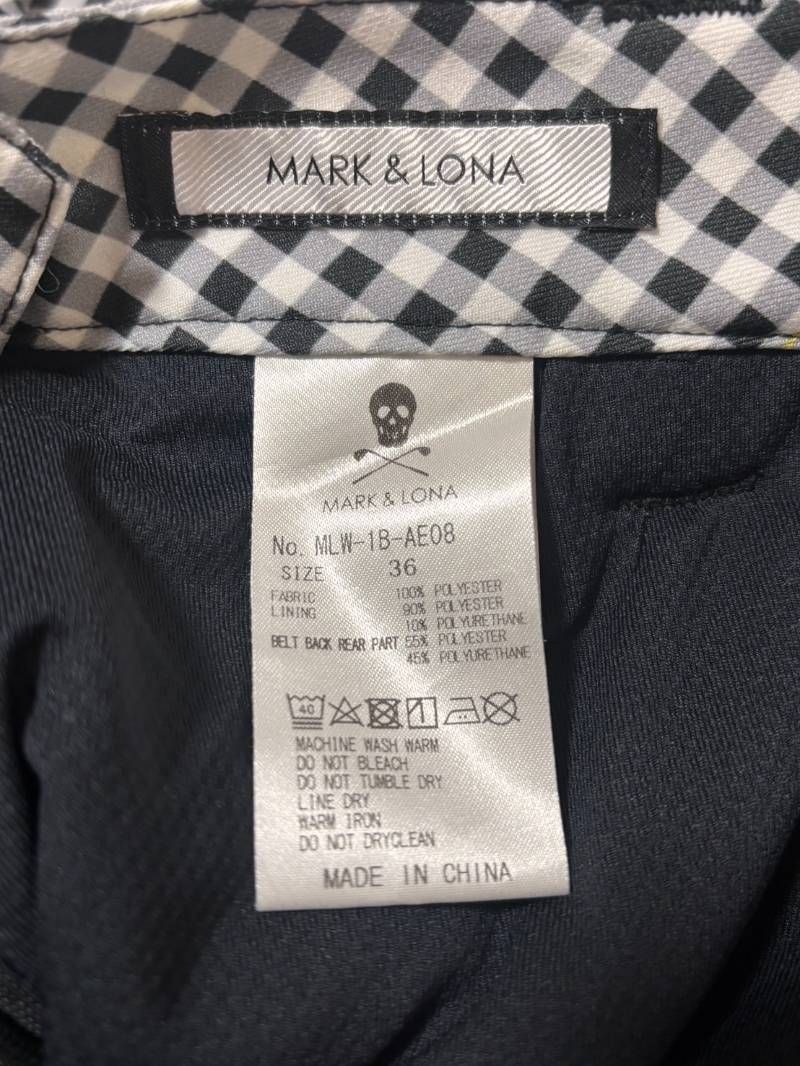 マークアンドロナ ギンガムチェックカットソー21