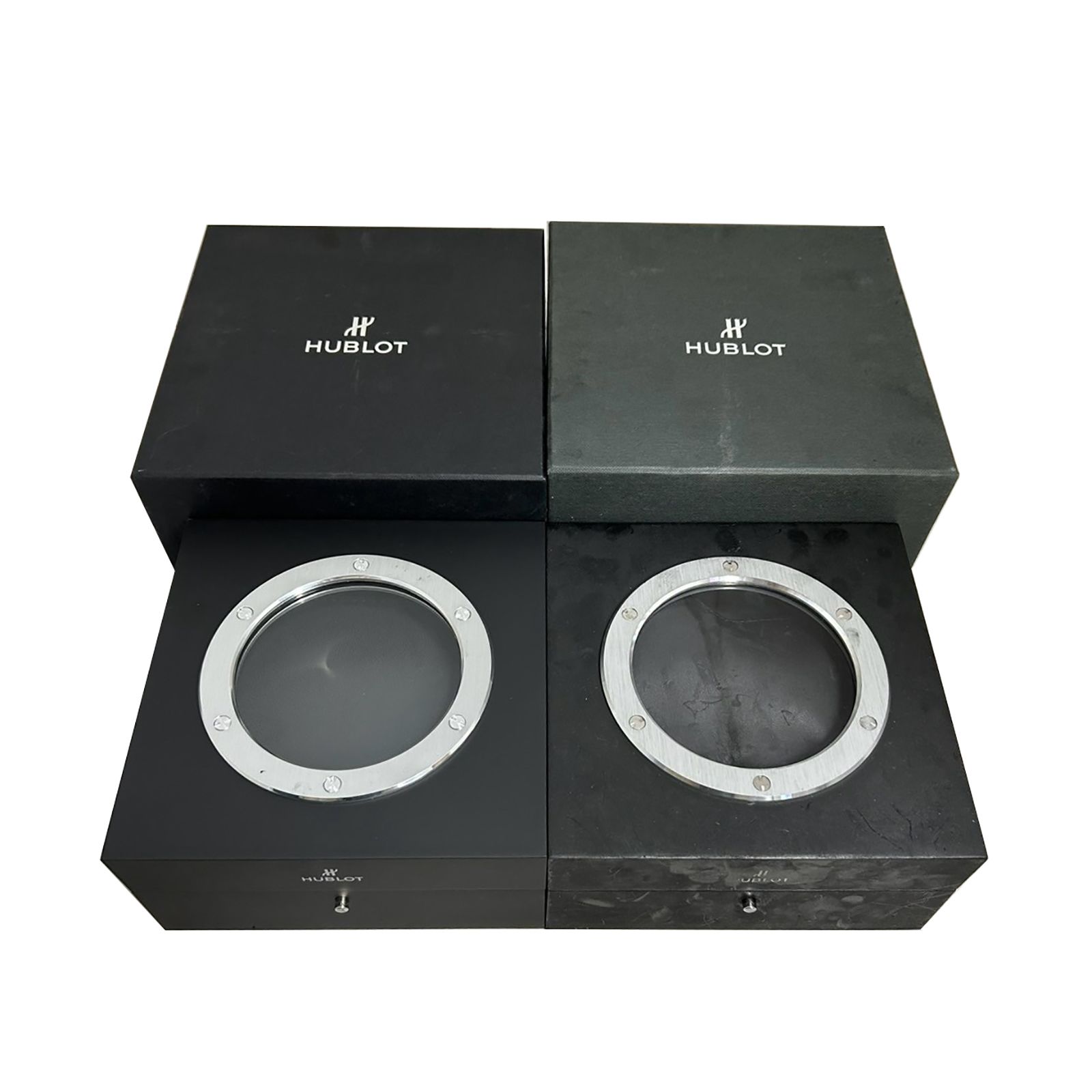 HUBLOT - おまけ付！HUBLOT ウブロ  トラベルボックス 2個セット　ノベルティ 箱 ウブロ 腕時計 箱 BOX 2点セット メンズ 時計パーツ - メルカリ
