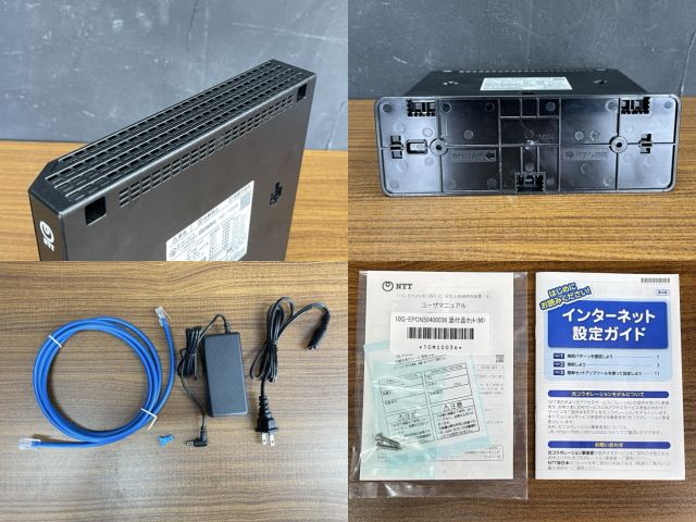 NTT フレッツ光 ホームゲートウェイ 2点セット XG-100NE 10G-EPON M C