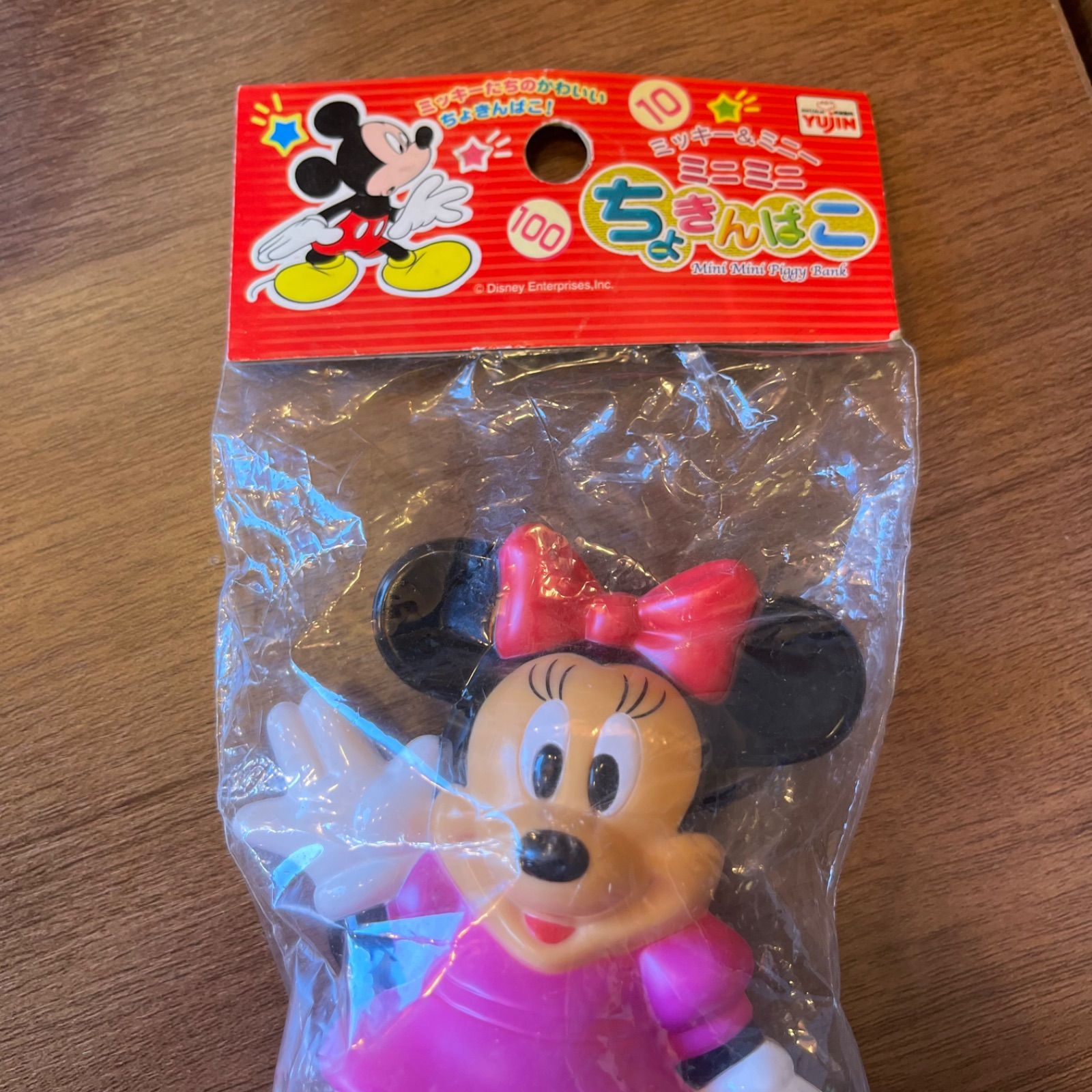 Disney ディズニー ミニーマウス ミニー ミニーちゃん 貯金箱