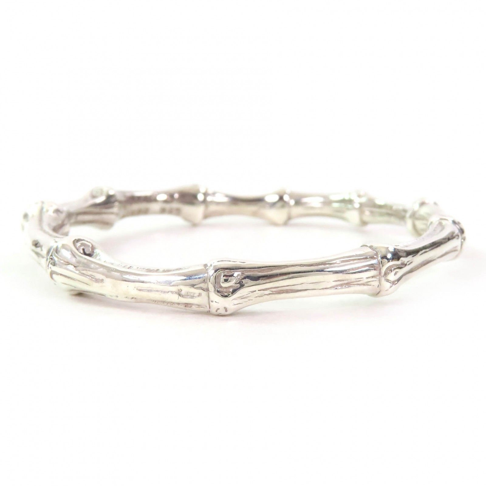 美品△TIFFANY&Co. ティファニー バンブー バングル SV925