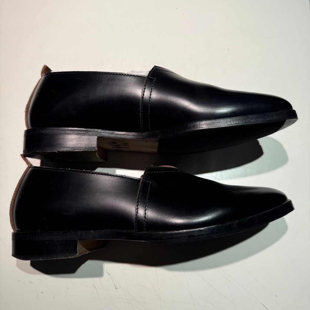 SUNSEA サンシー 23AW CHEFʼS SLIP-ON COW LEATHER レザー