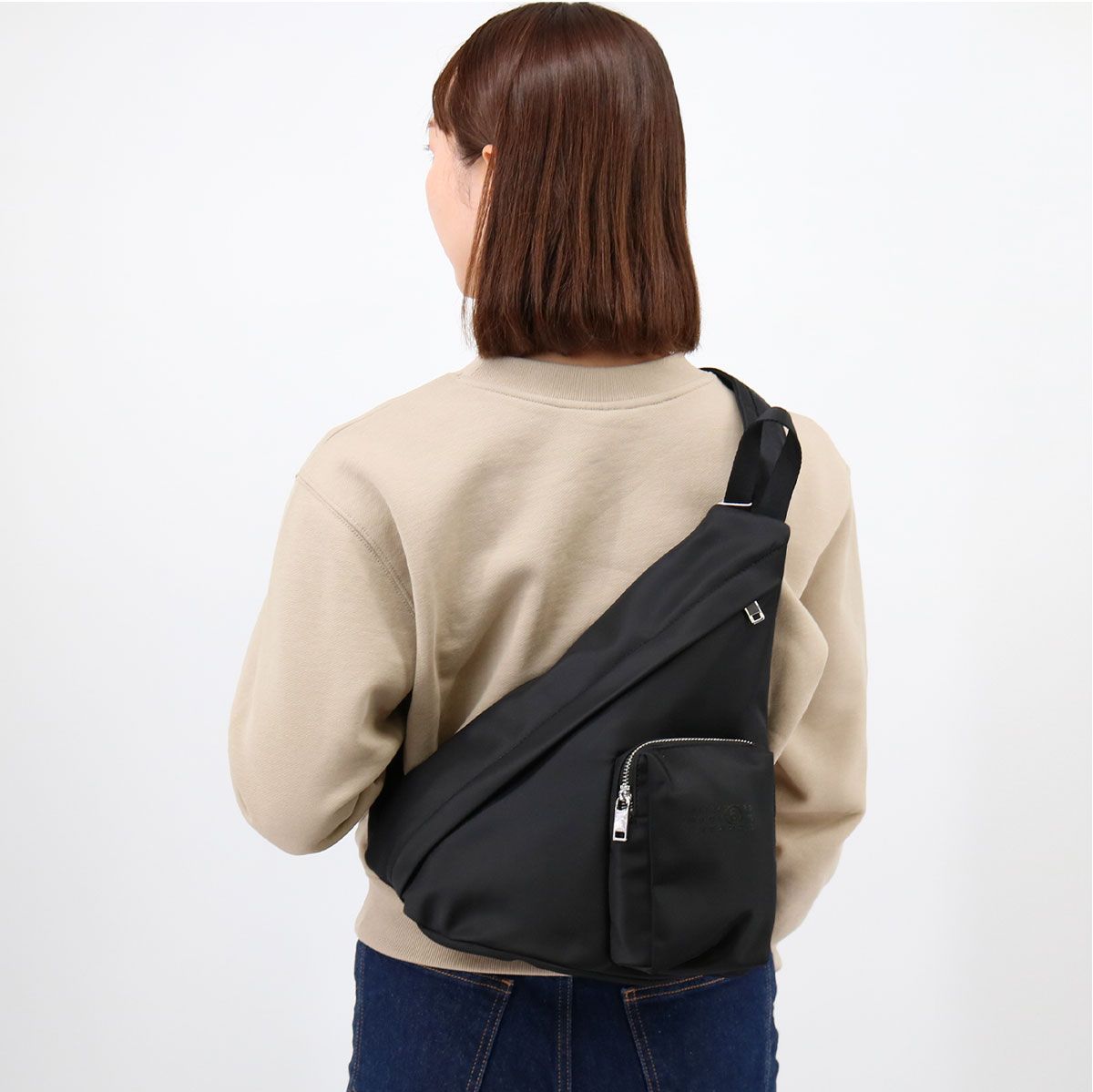 MM6 Maison Margiela KIDS エムエムシックス メゾンマルジェラ キッズ 大人もOK M60820 P6416 JAPANESE SLING BAG ジャパニーズ スリングバッグ ボディバッグ 鞄 ハンドバッグ