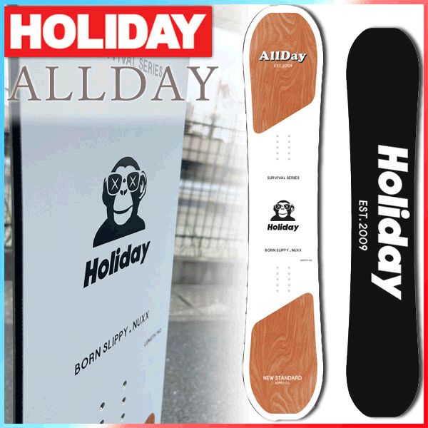 23-24 HOLIDAY | ホリデー ALLDAY オールデイ メンズ レディース スノーボード グラトリ パーク ジブ 板 2025 型落ち