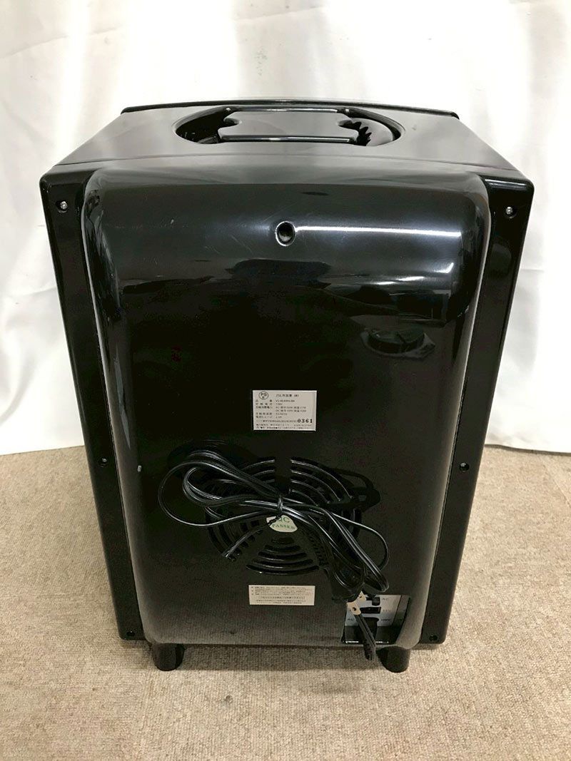 北見市発】ベルソス VERSOS 25L冷温庫 VS-404WH/BK 25L 黒