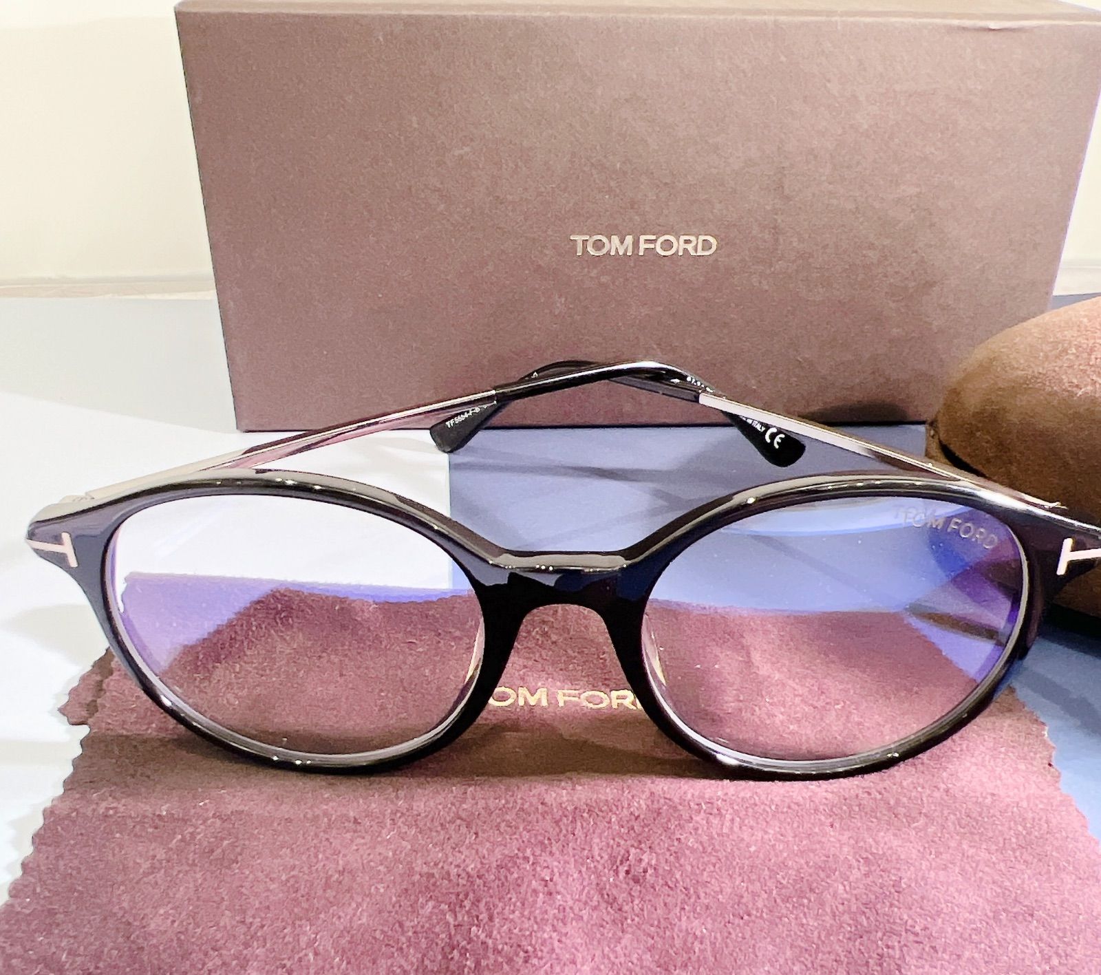 TOM FORD】トムフォード アイウェア TF5554-F-B アジアンフィット