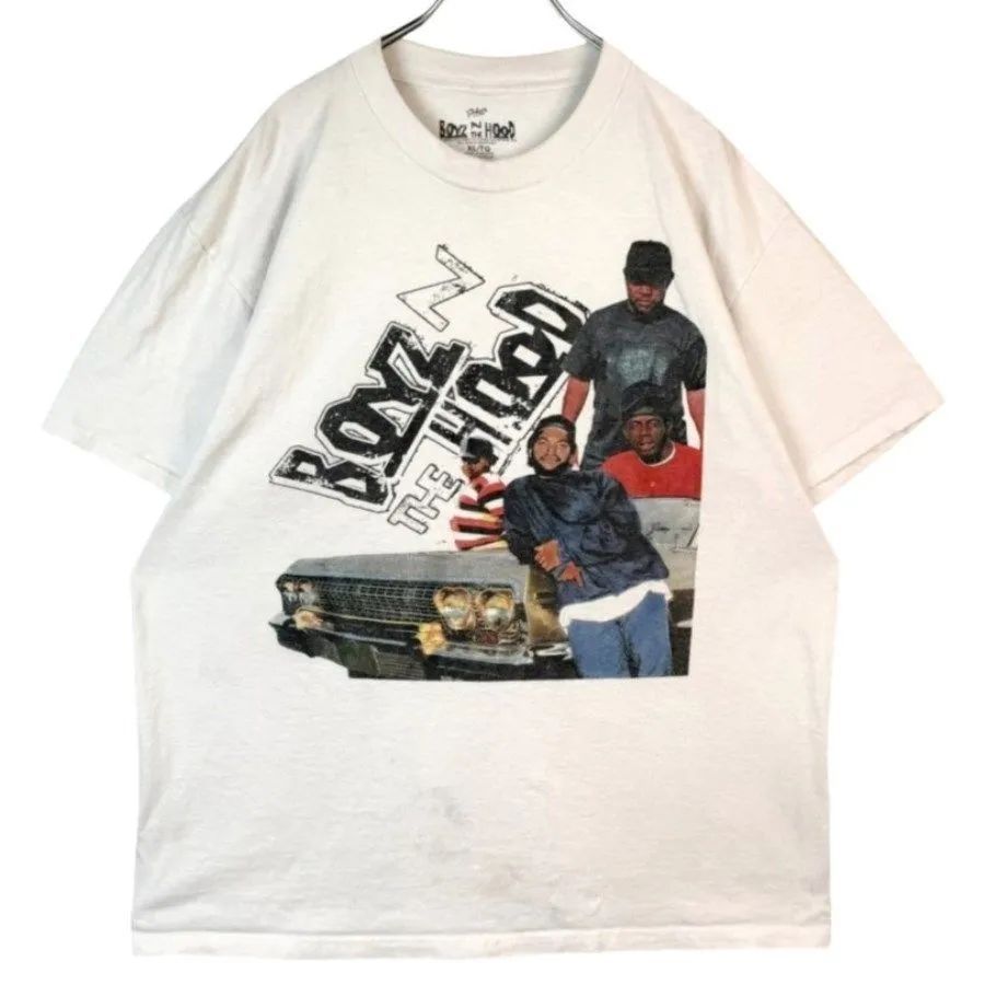 BOYZ N THE HOOD ビンテージRAP 映画Tシャツ ICE CUBE 20%オフ