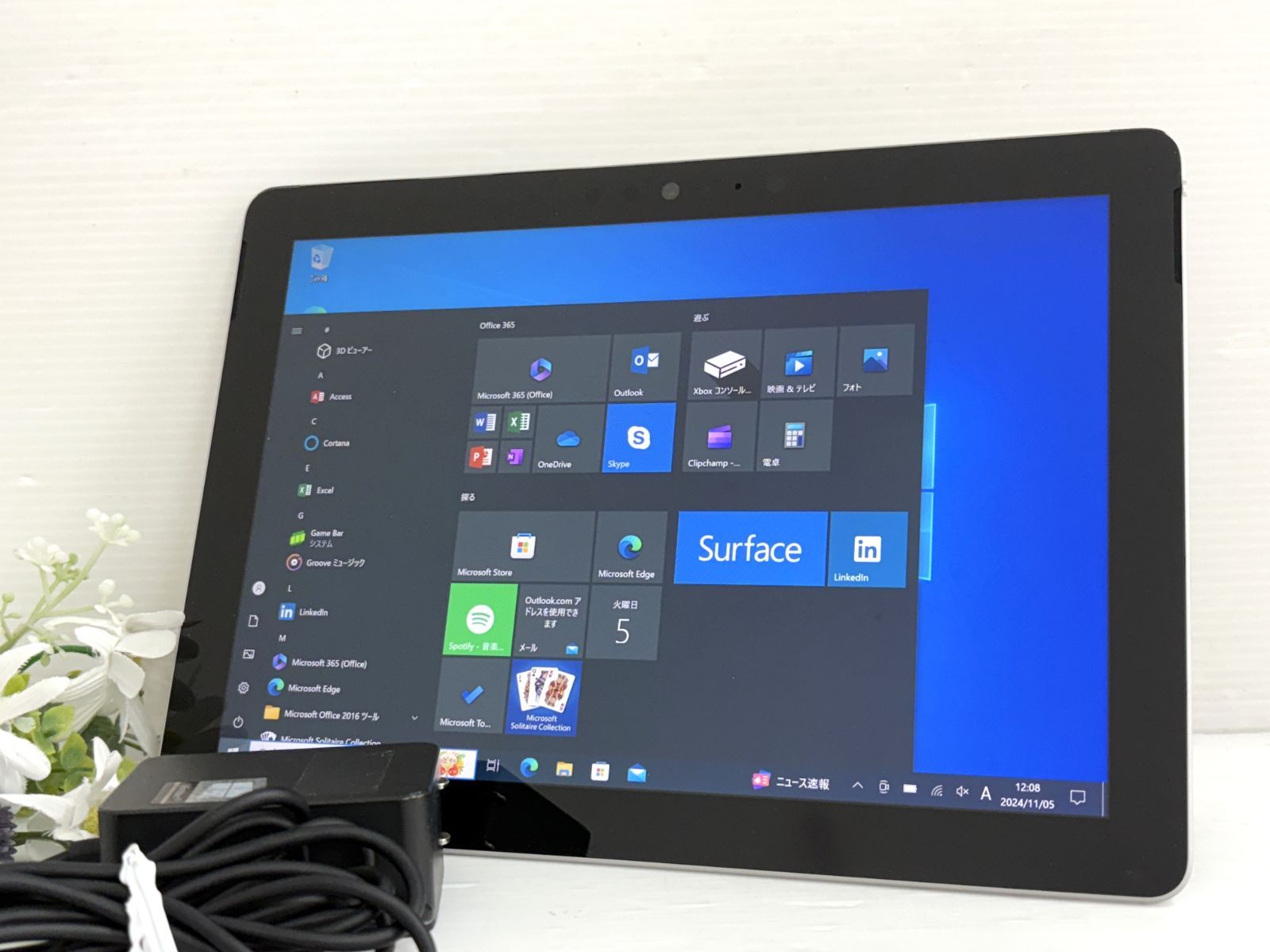 10インチ】MICROSOFT SURFACE GO model:1824『Pentium 4415Y 1.6Ghz/RAM:8GB/SSD:128GB』  Wi-Fi Windows 10 動作品 - メルカリ