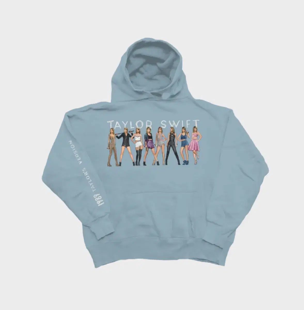 テイラースウィフト 1989 era フード付きTシャツ 本物のゴングホーム