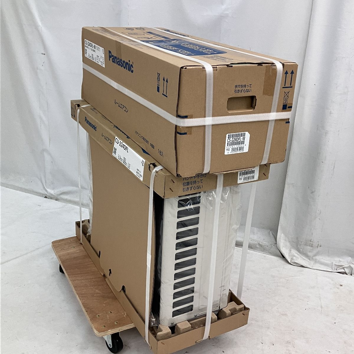 Panasonic CS-224DFL-W CU-224DFL ルームエアコン 6畳 室内機 室外機 