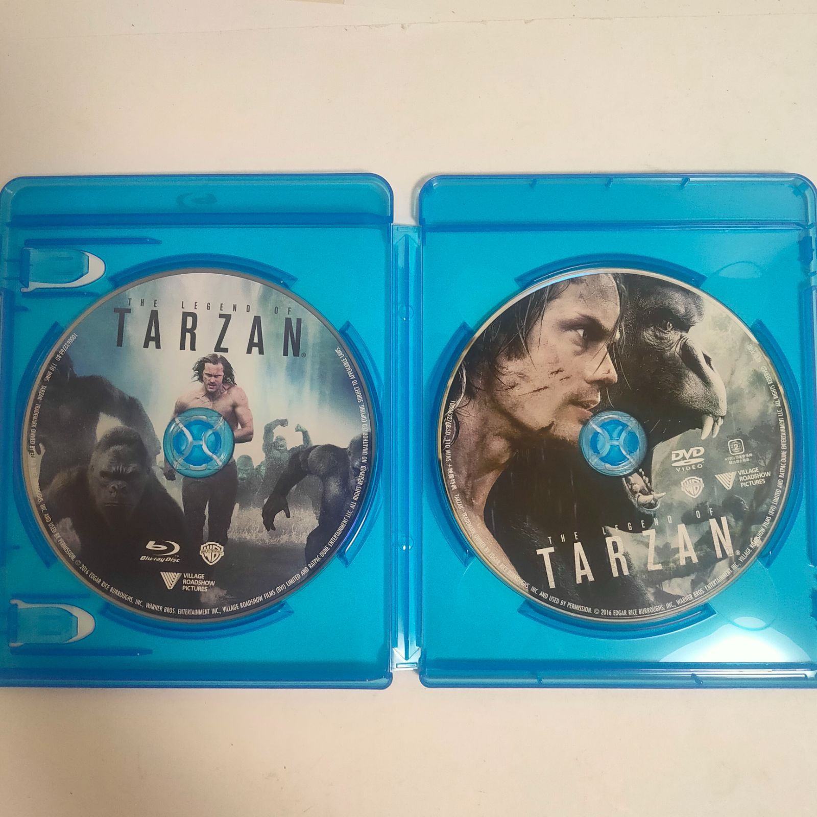 (未使用･未開封品)　ターザン:REBORN 3D&amp;2Dブルーレイセット(初回仕様/2枚組/デジタルコピー付) [Blu-ray] qdkdu57 初回仕様】ターザン：REBORN ブルーレイ＆DVDセット（2枚組