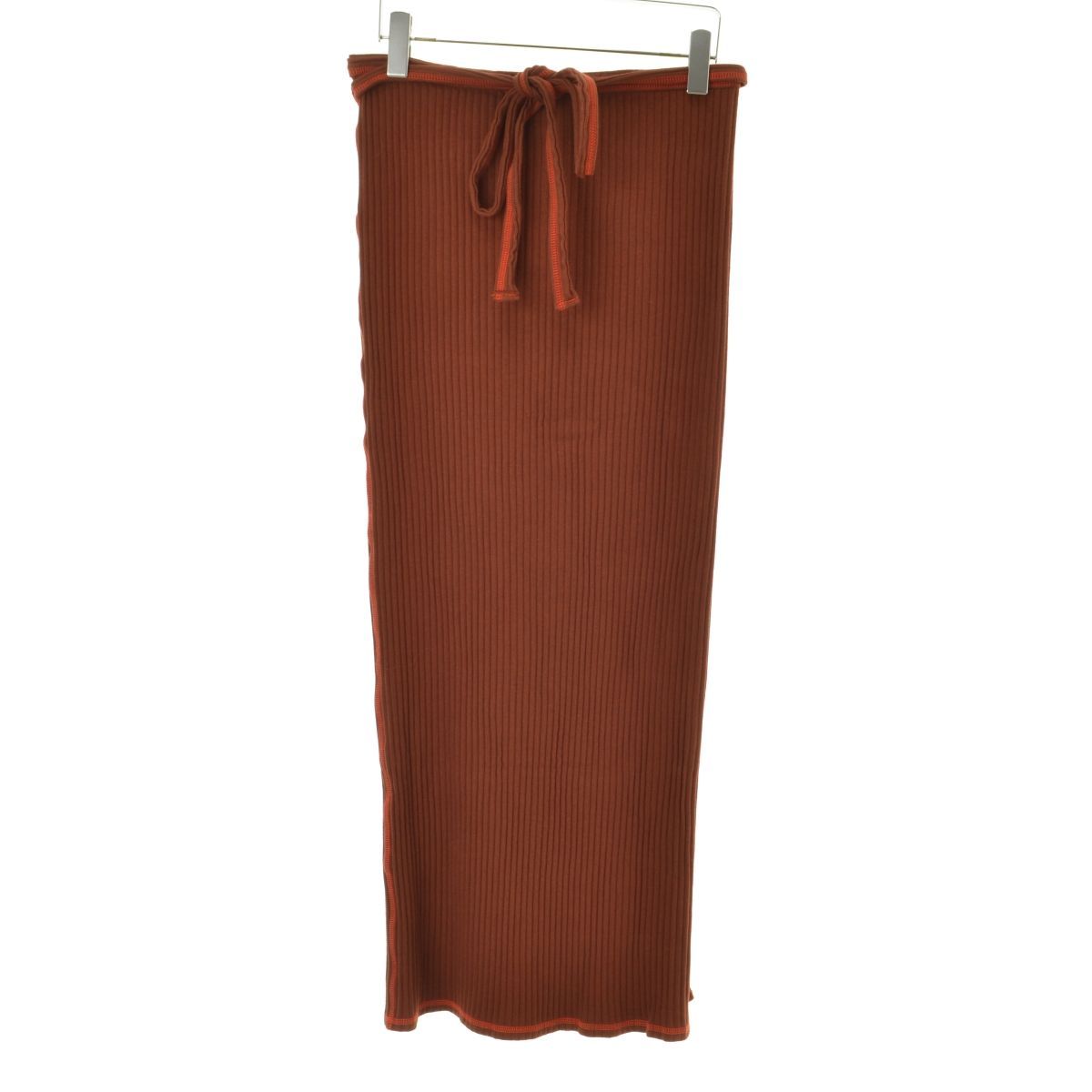 BASERANGE】23AW BRIG PUNICA SKIRT リブラップマキシスカート - メルカリ