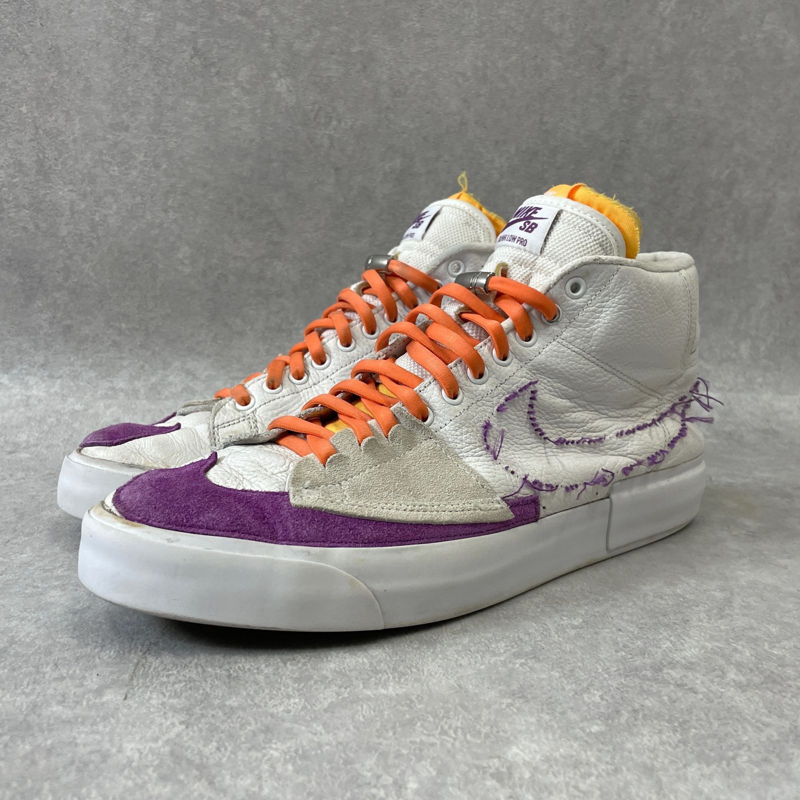NIKE SB Blazer Mid Edge Lakers DA2189-100 ナイキ エスビー