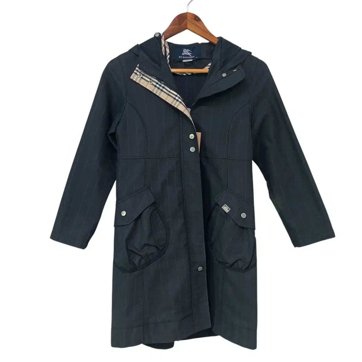 BURBERRY バーバリー ヴィンテージ ミディ ロング ジャケット XS ー S キッズ サイズ 10A