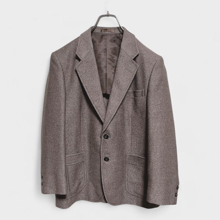 美品】【テーラードジャケット】オーダージャケット ウールジャケット  