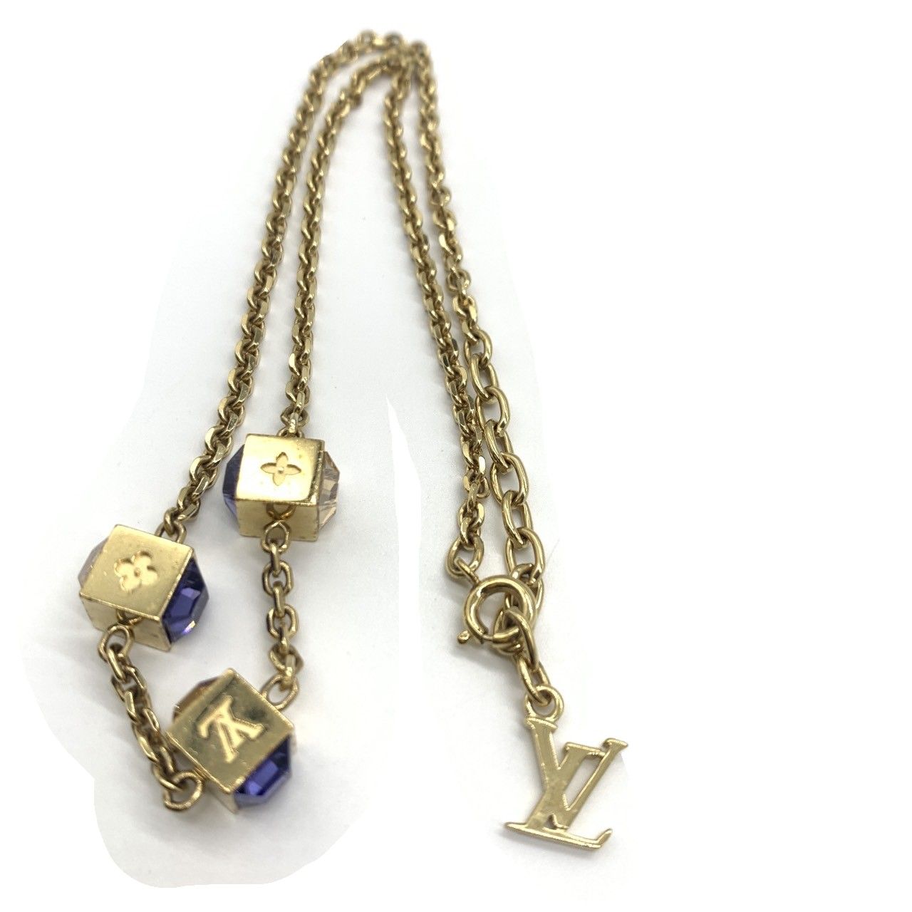 ルイ・ヴィトン コリエ・ギャンブル ネックレス M65096 LOUIS VUITTON ルイヴィトン COLLIER コリエ ギャンブル