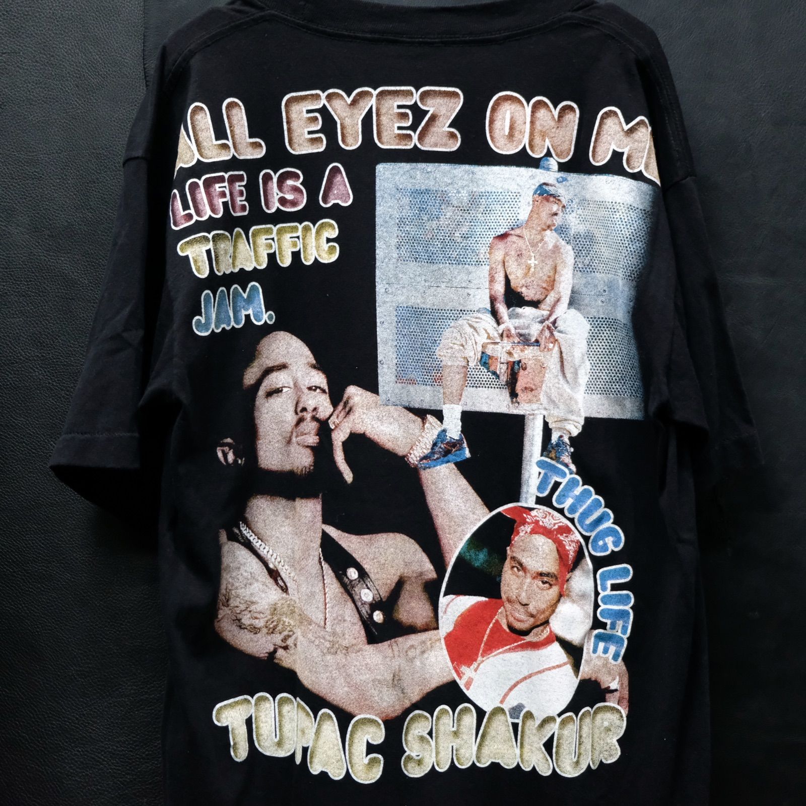 90's TUPAC ビンテージTシャツ USA製 Lサイズ 両面プリント 半袖 2PAC トゥパック ラップT ヒップホップ ラッパー GREAT  MERCHANDISE ENTERTAINMENT GEM 90年代 00年代 y2k #2 - メルカリ