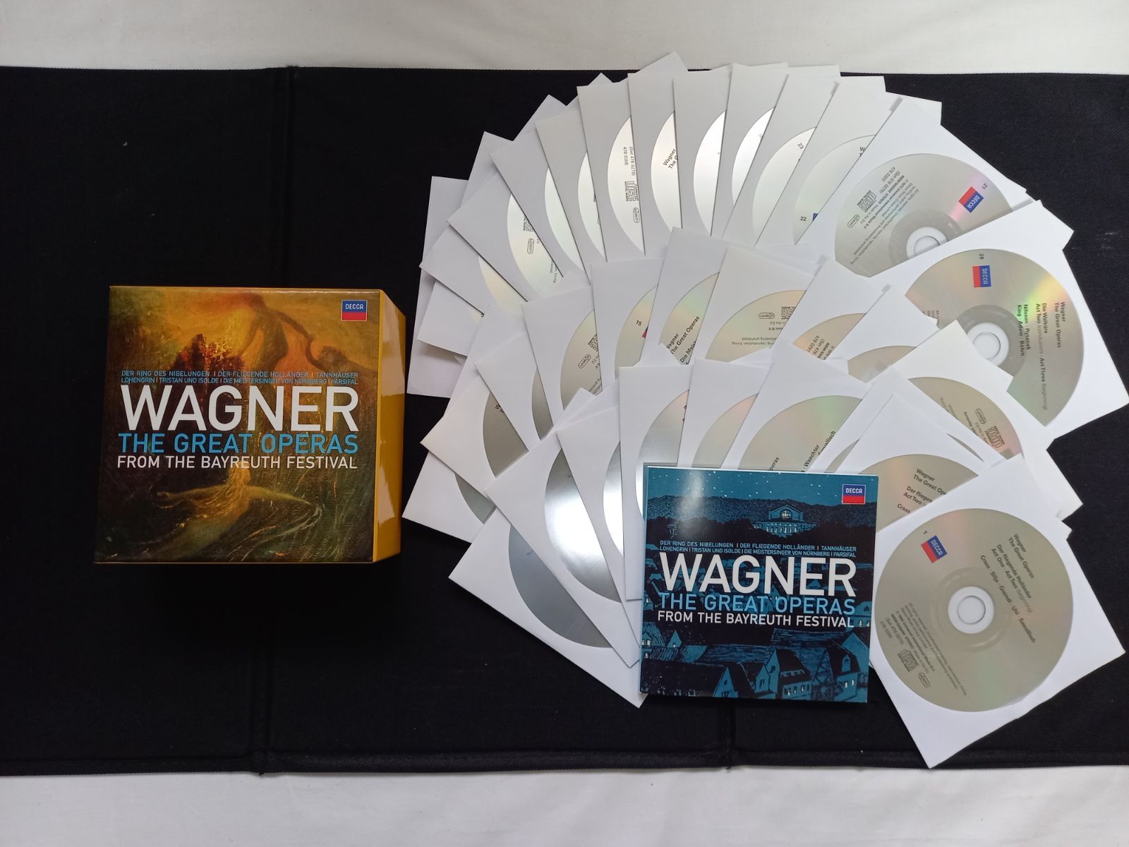 CD完備 Wagner The Great Operas – Bayreuth Festival クラシックCDボックスセット|リヒャルト ワーグナー|バイロイト音楽祭