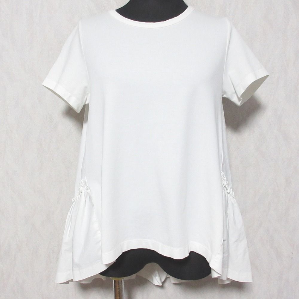 美品 YOKO CHAN ヨーコチャン バックフレア ショートスリーブ 美品 YOKO CHAN ヨーコチャン バックフレア ショートスリーブ