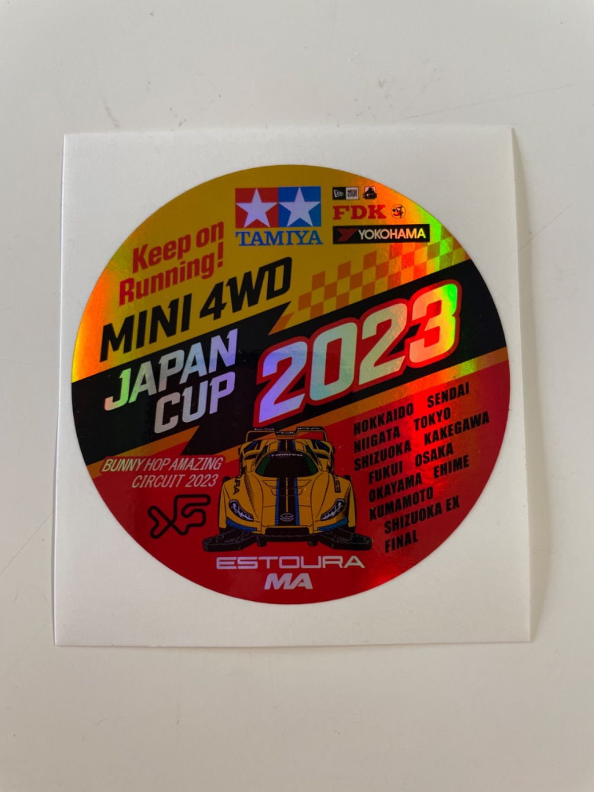 ミニ四駆 ジャパンカップ 2023 ステッカー - メルカリ