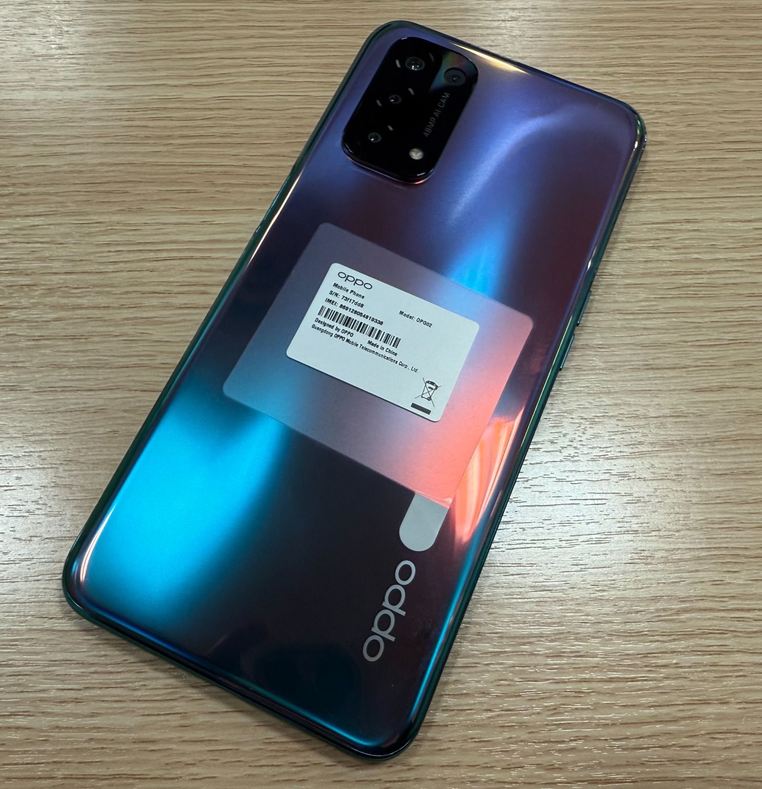 【ランクA】OPPO A54 5G ファンタスティックパープル SIMロック解除済
