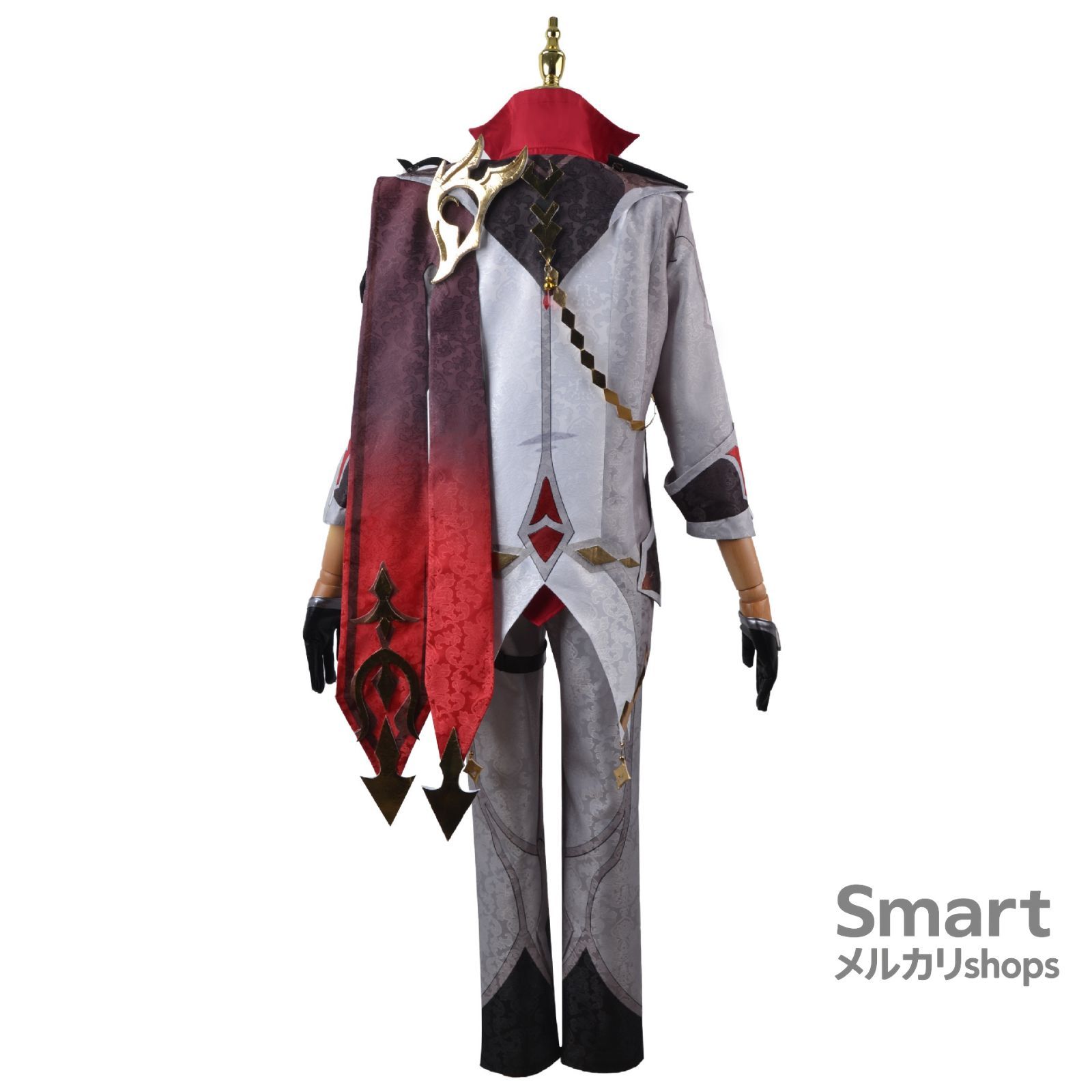 猫屋小舗 原神 コスプレ タルタリヤ 邪眼 衣装セット ※ウィッグ 武器