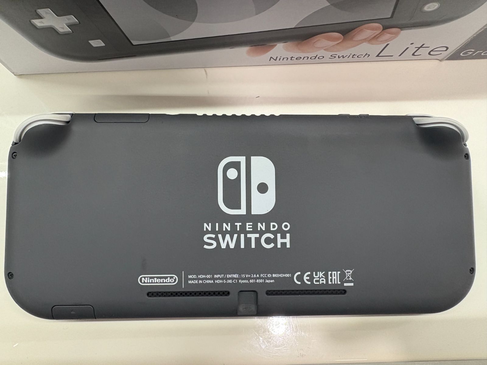 Nintendo Switch Lite グレー（動作確認済み・初期化済み） 動作確認