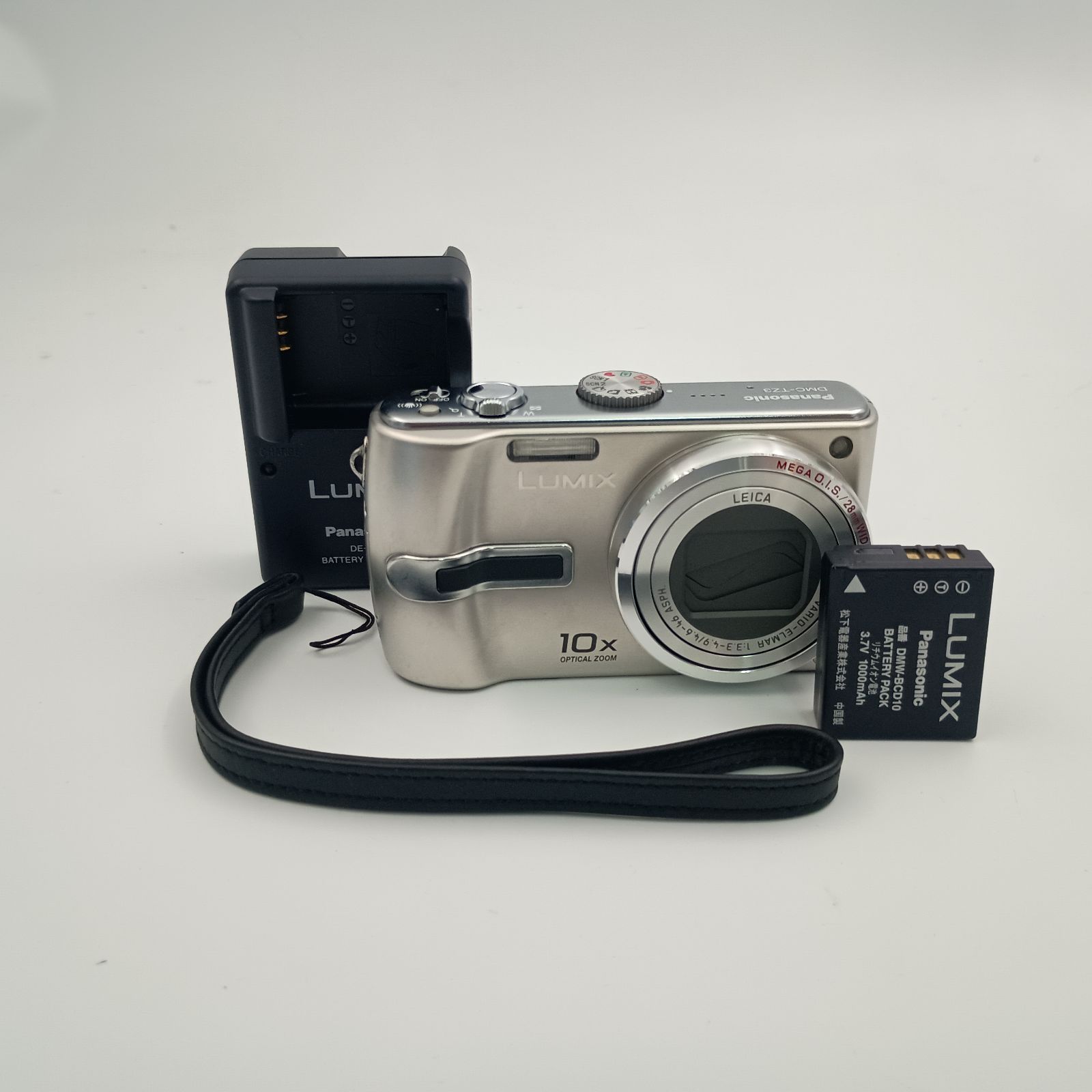 Panasonic LUMIX DMC-TZ3 Compact DIGITAL Camera Silver