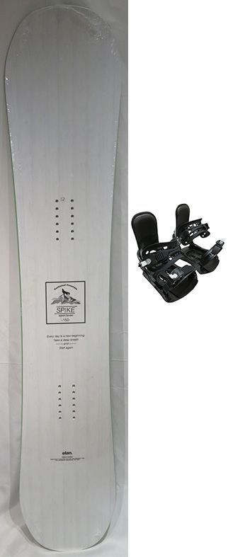 Elan Spike スノーボード151cm ＋ZUMAビンディング(M)メンズ ELAN