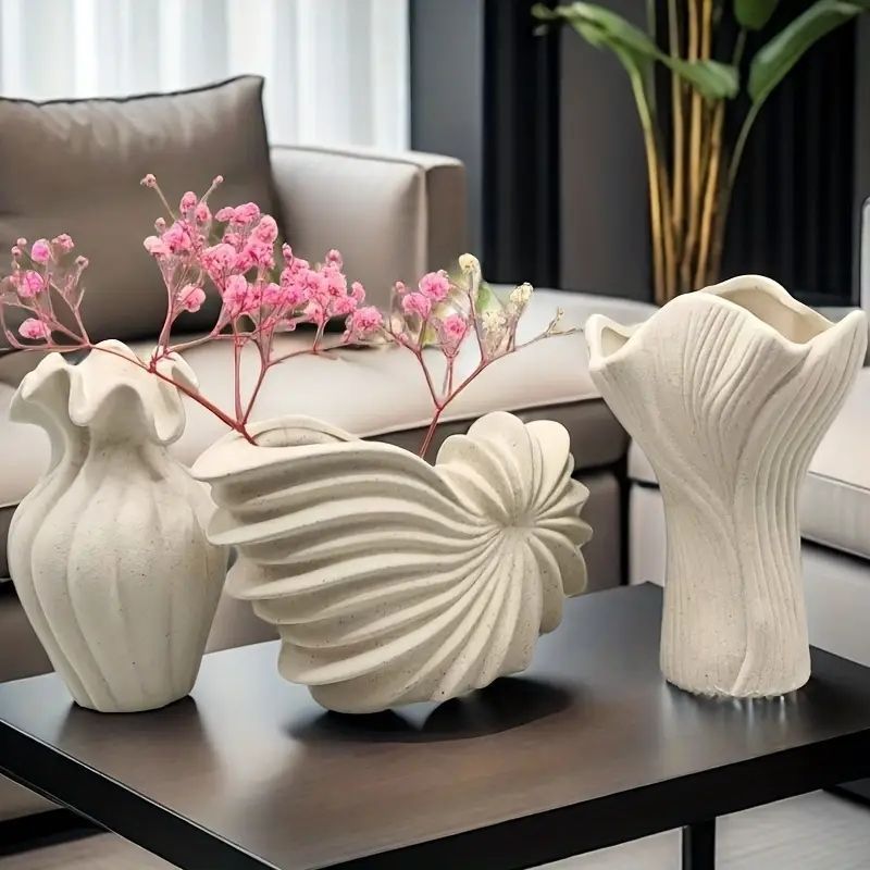 新品・未使用】新品 【ハンドメイドボヘミアンセラミック花瓶
