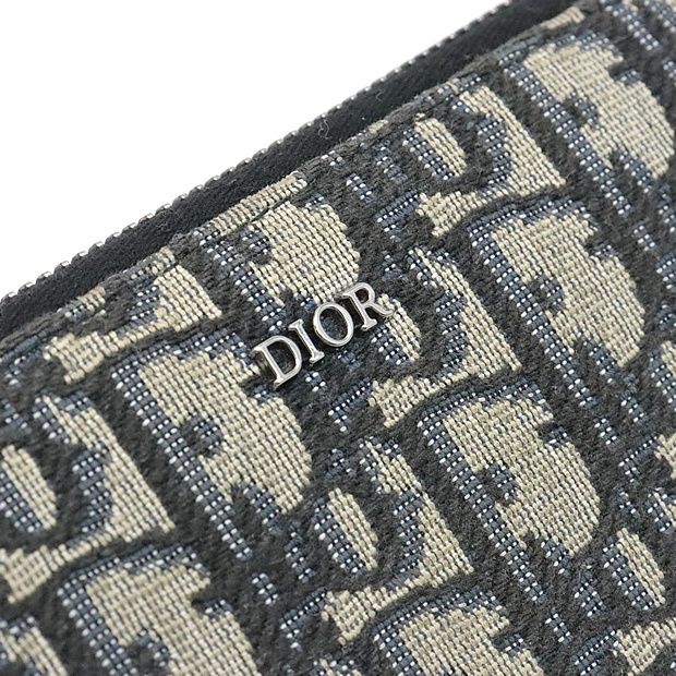 【未使用】【即日発送】DIOR オブリーク　ジャカード　ロングジップウォレット DIOR | ロングジップウォレット ディオール オブリーク ジャカード