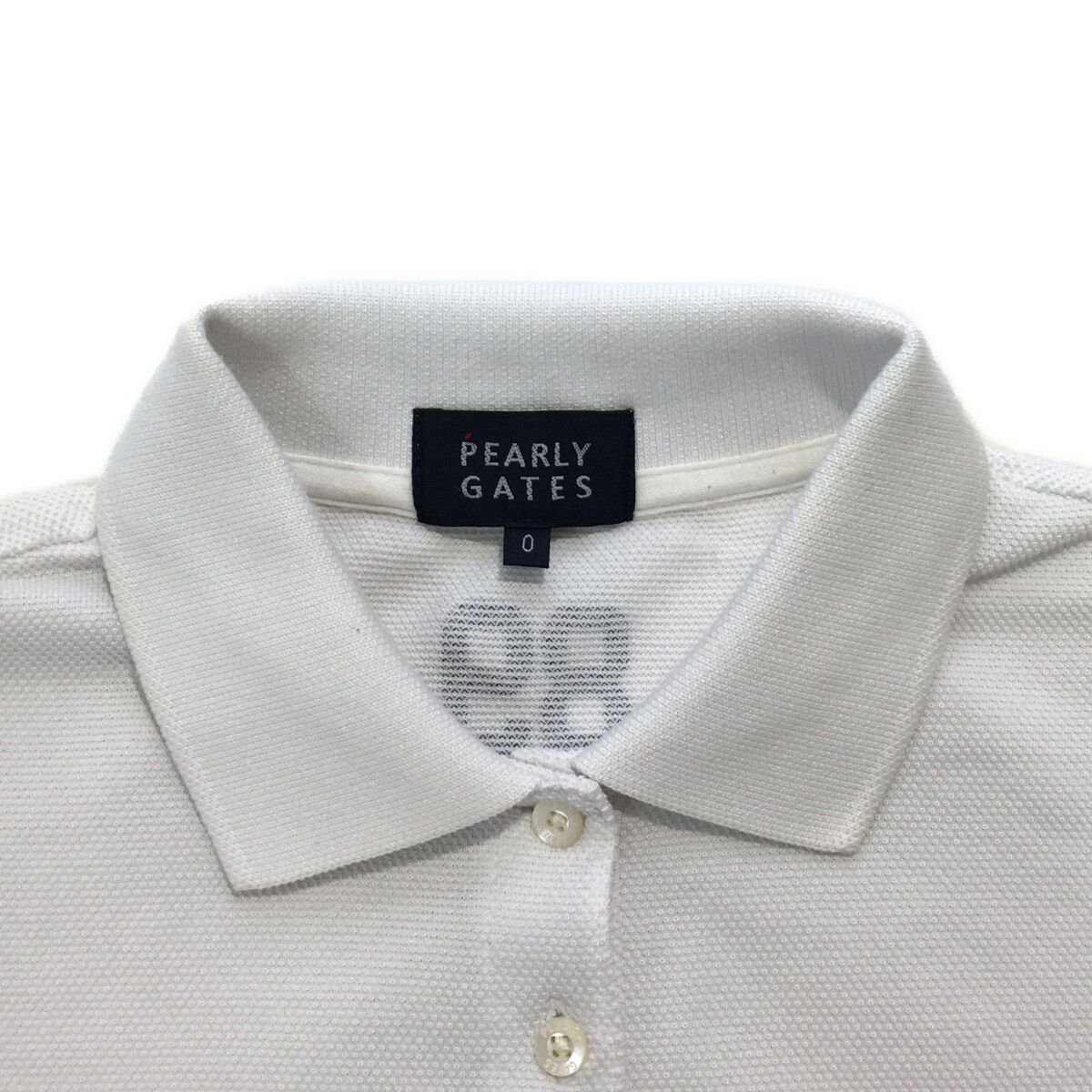 中古 レディース パーリーゲイツ PEARLY GATES 半袖ポロシャツ 0