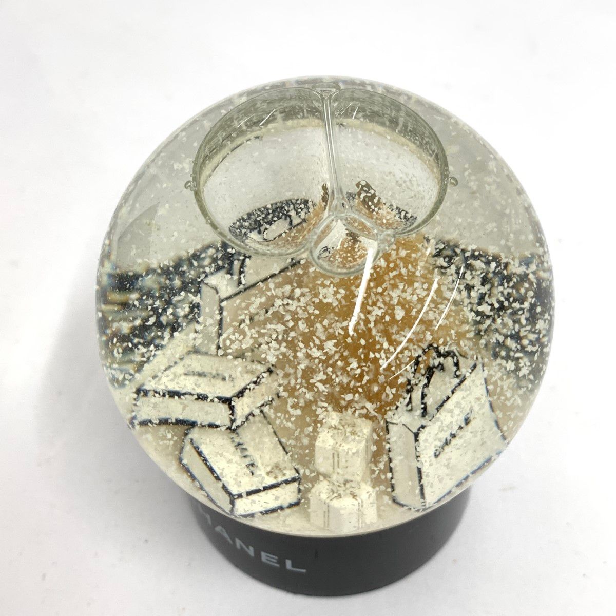 【シャネル】スノードーム CHANEL シャネル スノードーム 2022年顧客限定 プラスチック
