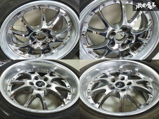 希少 当時物 綺麗 WORK EUROLINE N2 4本 WORK ユーロライン N2 18