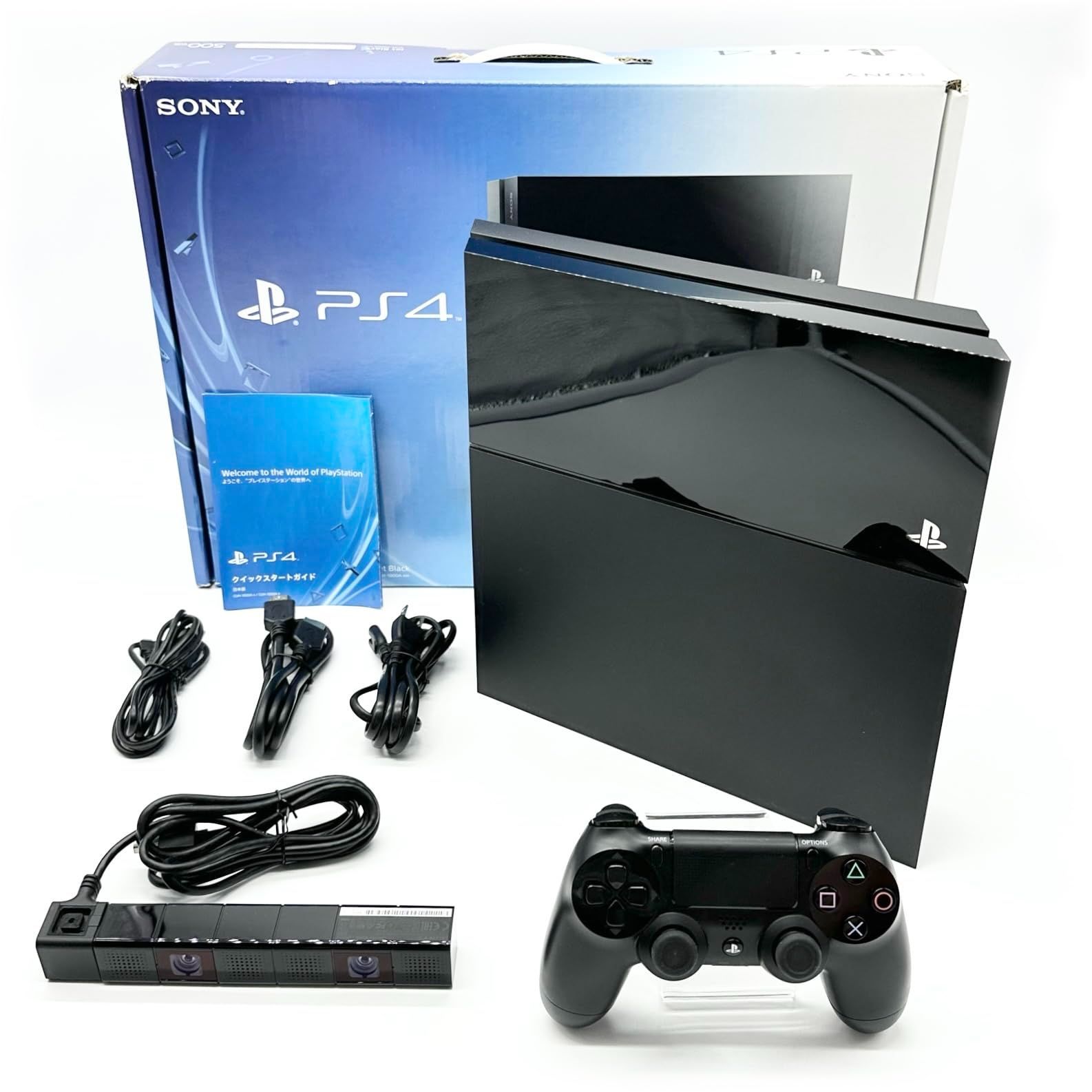 PlayStation 4 ジェット・ブラック 500GB PlayStation Camera 同梱版 ...