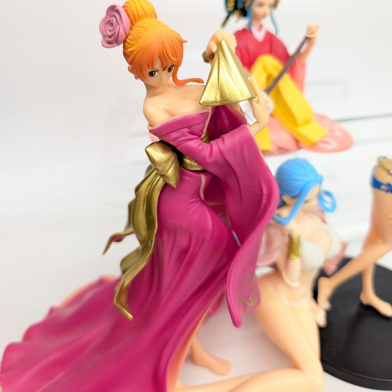 ワンピース ナミ ビビ 美少女 セクシー フィギュア 4点セット