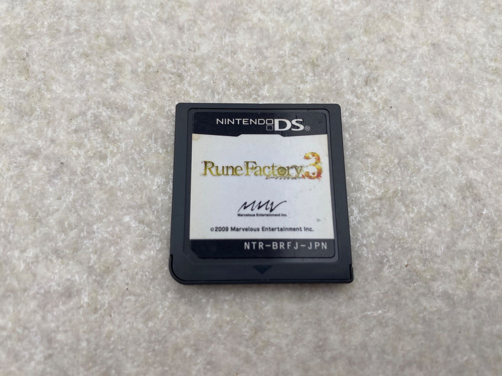 ニンテンドーDSソフト　ルーンファクトリー3 RuneFactory 3