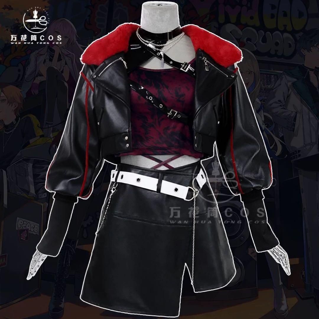 プロセカ VividBADSQUAD 小豆沢こはね 白石杏 コスプレ衣装