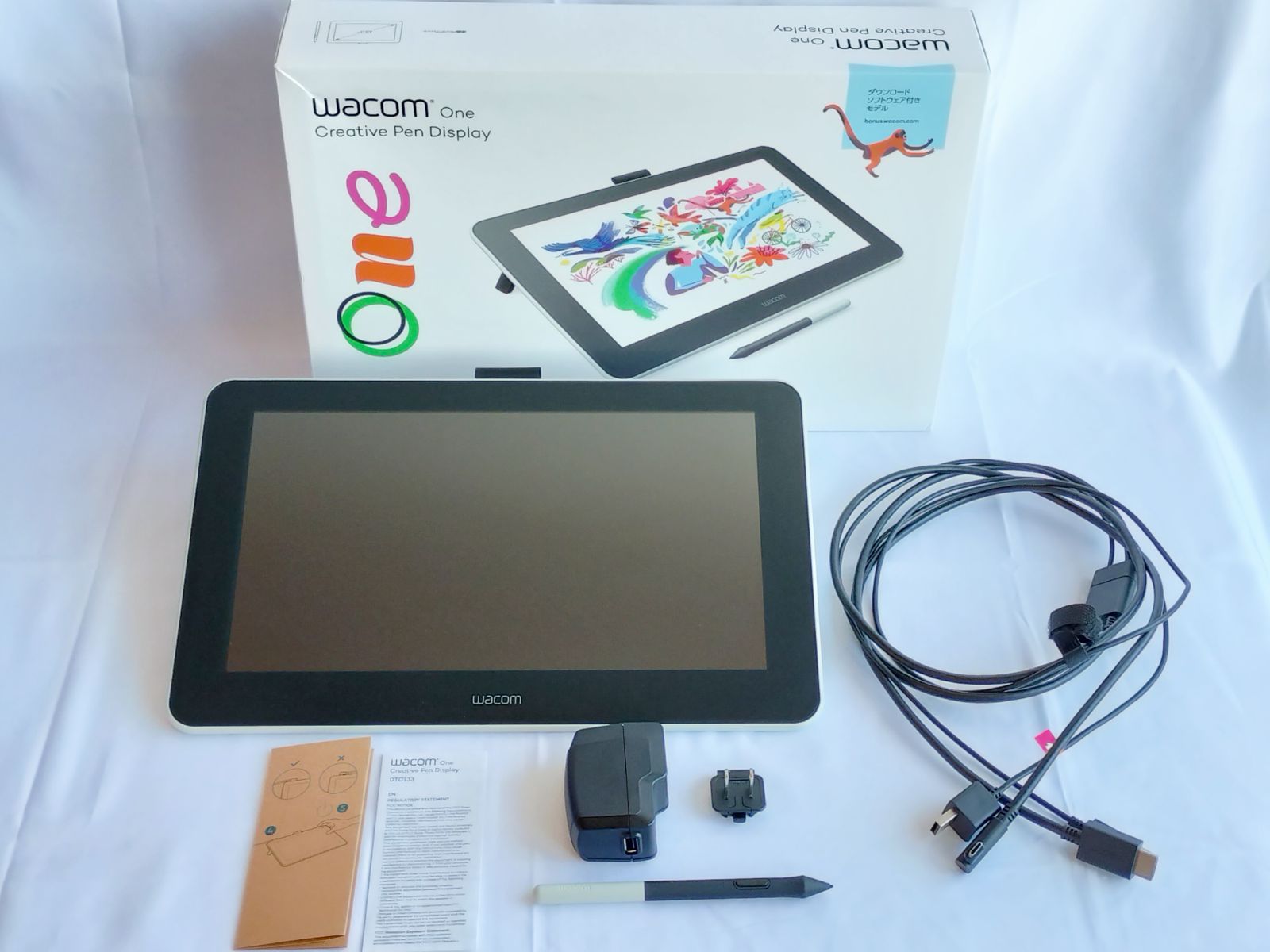 Wacom One DTC133W1D 液晶ペンタブレット［13.3型］ Wacom One 液晶ペンタブレット 13 DTC133をレビュー！クチコミ