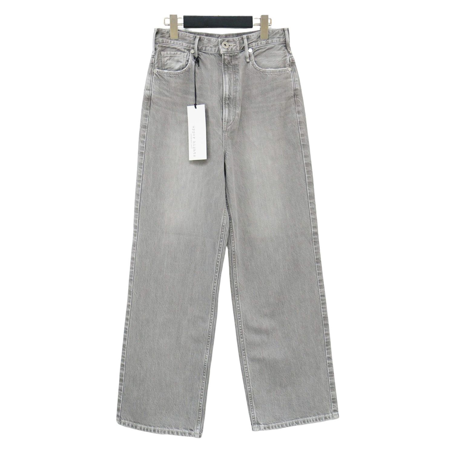 upper hights アッパー ハイツ IENA 別注 25春夏 グレー HAZEL サイズ 24 M | ニース ハイライズ ストレート デニム パンツ | THE NIECE | | ボトムス ズボン レディース