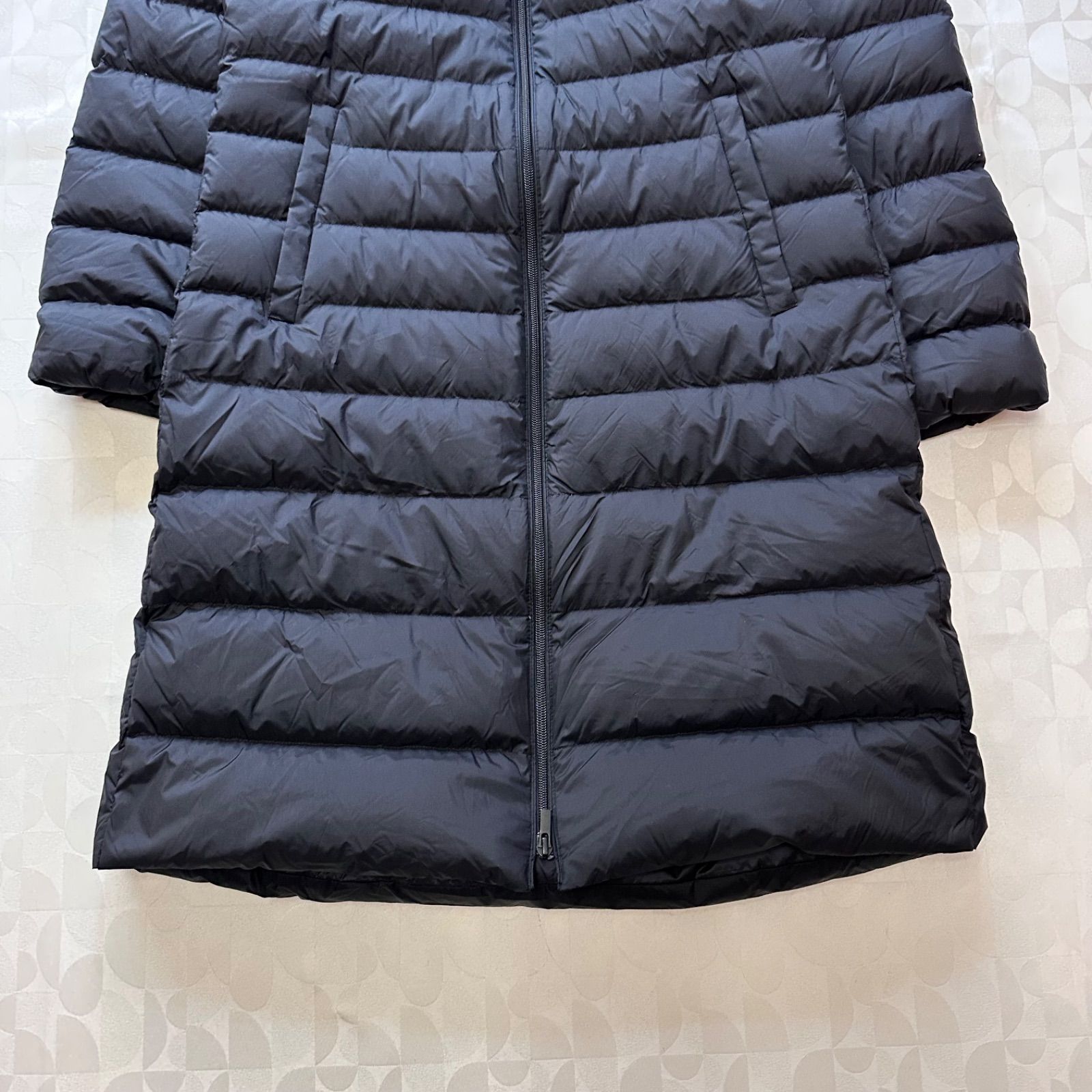 UNIQLO ユニクロ ウルトラライトダウン ロングコート M ブラック 黒