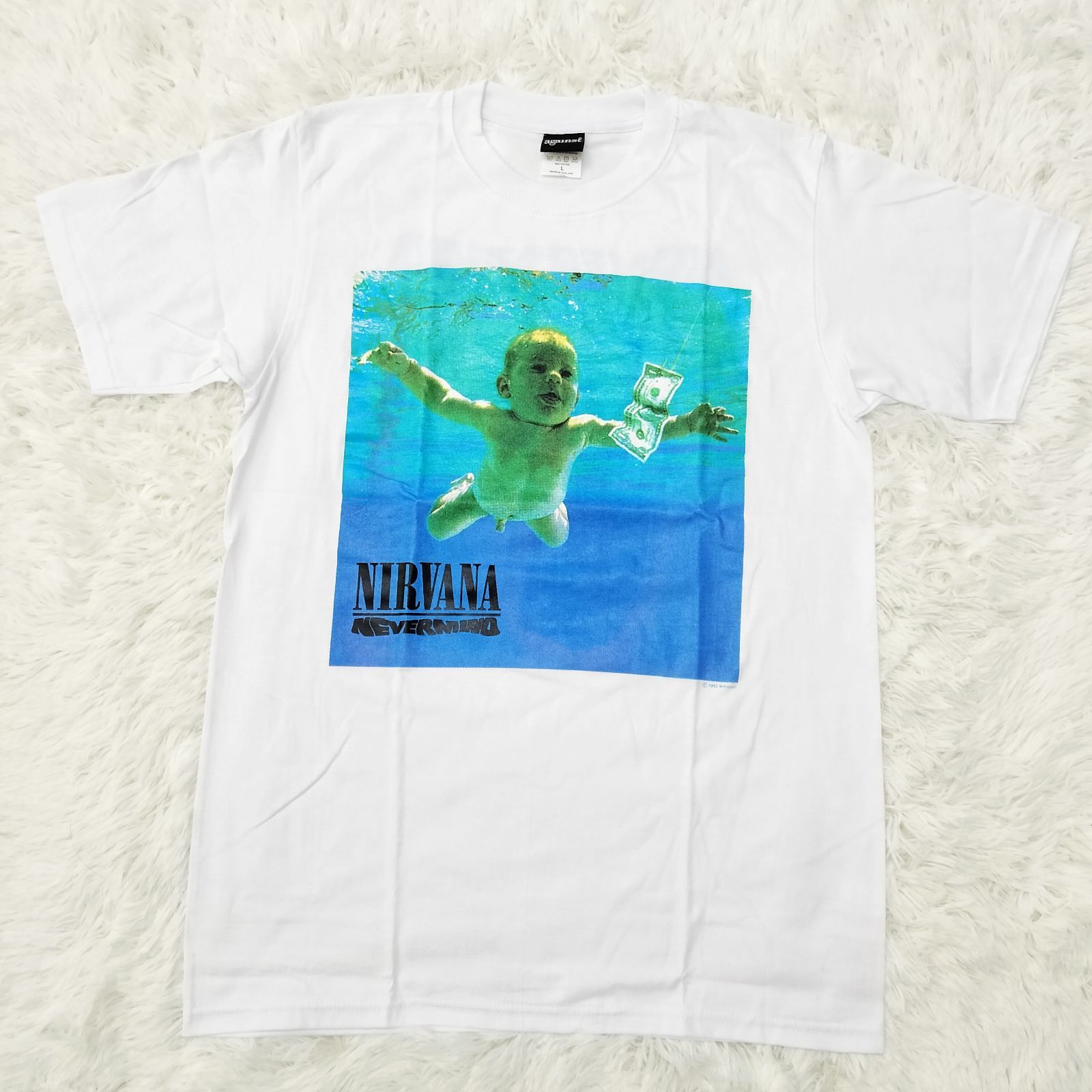 NIRVANA】ニルヴァーナ ニルバーナ Nevermind ロックTシャツ バンドT 