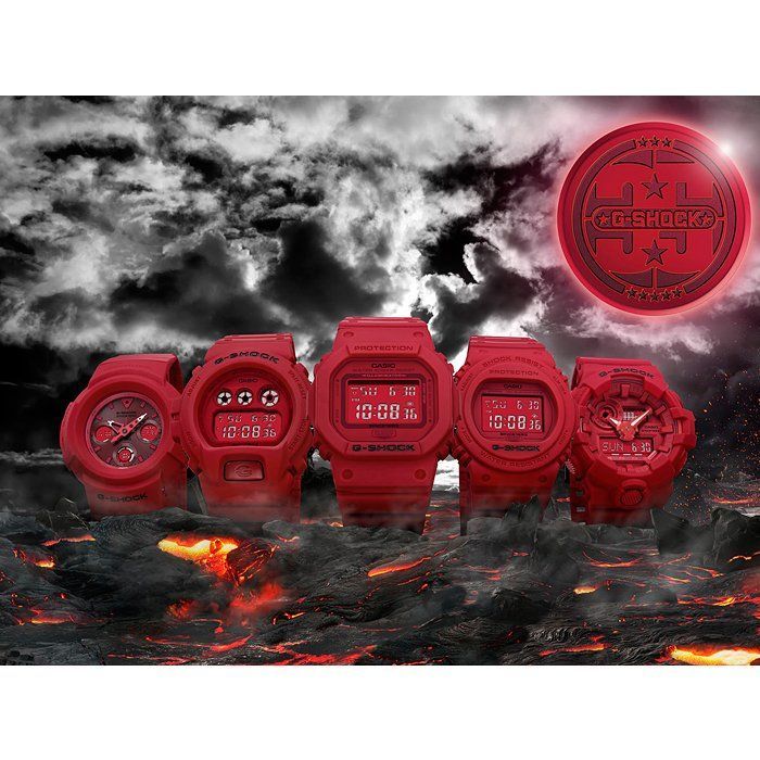 CASIO G-SHOCK 35th RED OUT 電波ソーラー 未使用品