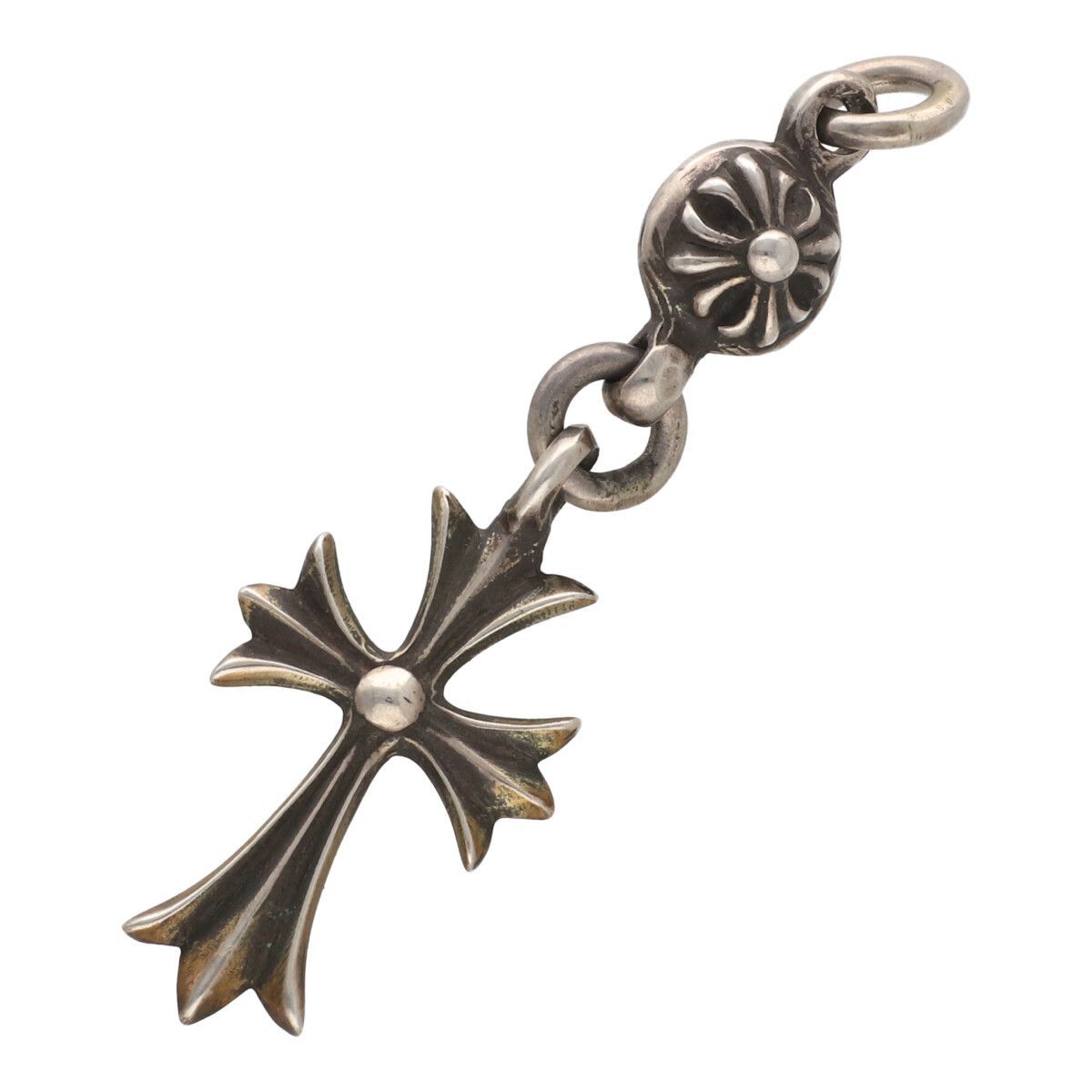 中古】 CHROME HEARTS クロムハーツ 1ボールタイニーCHクロス SV925